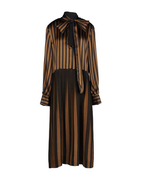 lia dress fendi|fendi brown cotton dress.